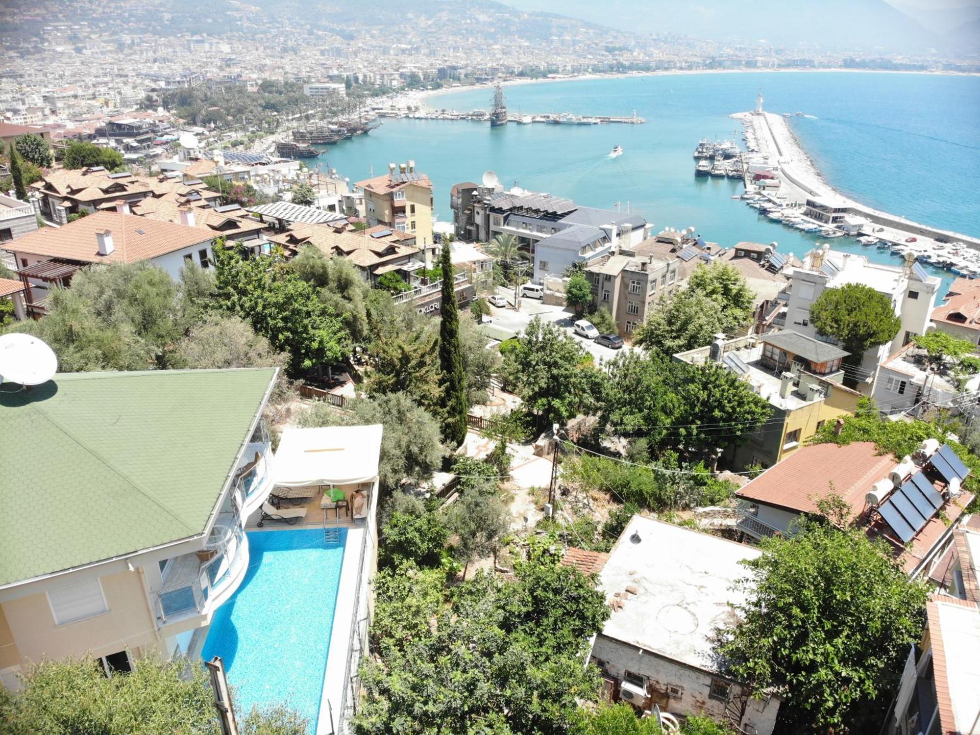 Alanya Castle Apartment - Adult Only ภายนอก รูปภาพ